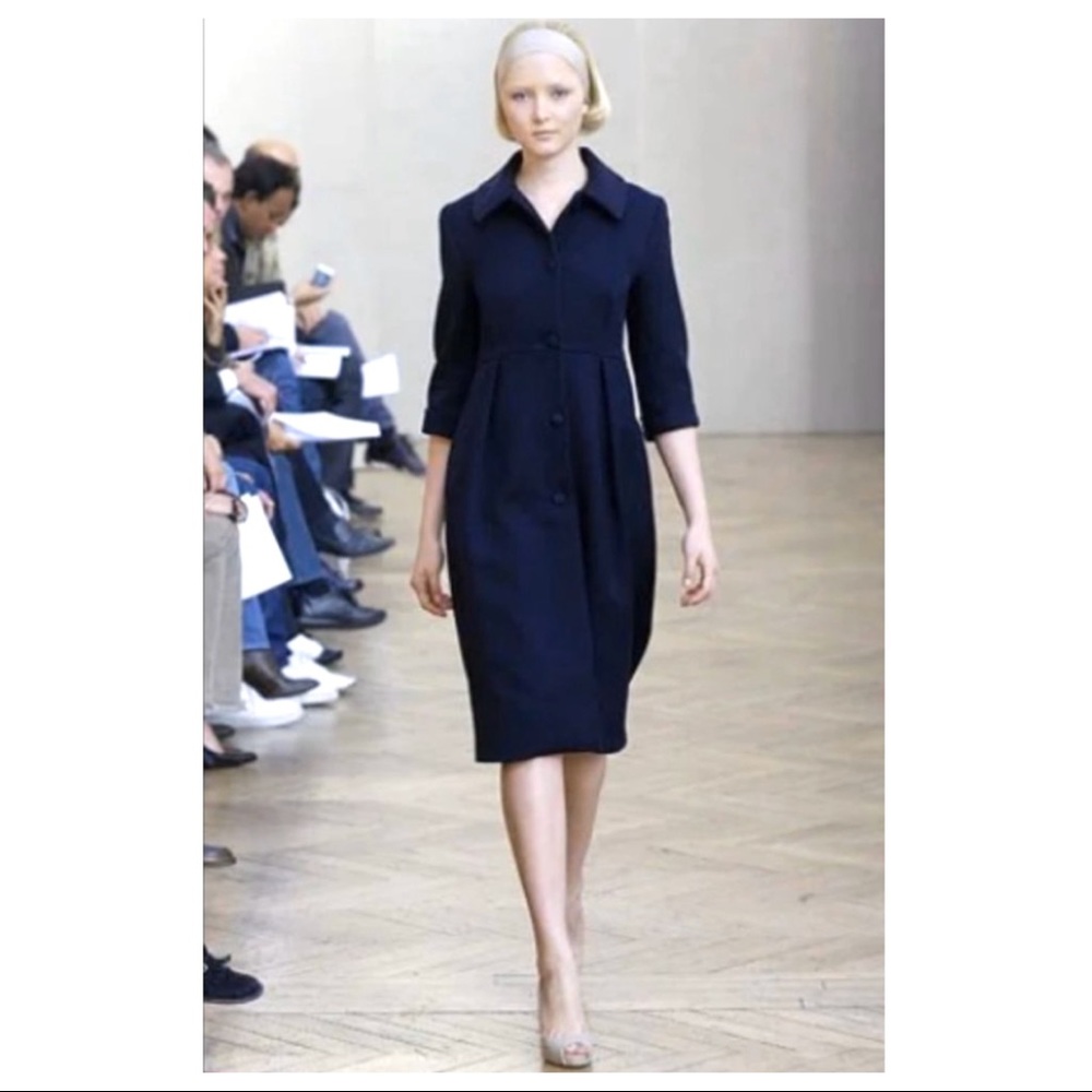 Martin Grant Vintage Inspired 3/4 Length Coat